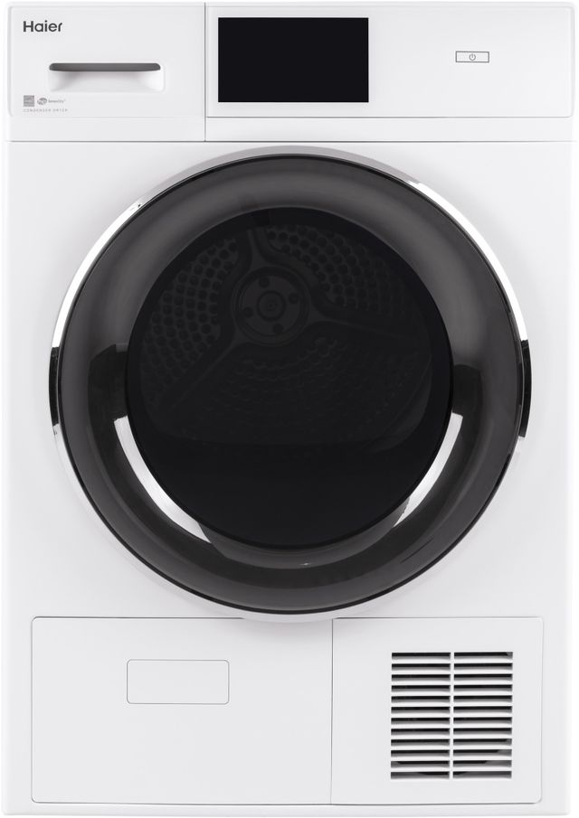 Haier 4.1 Cu. Ft. White Front Load Electric Dryer-0