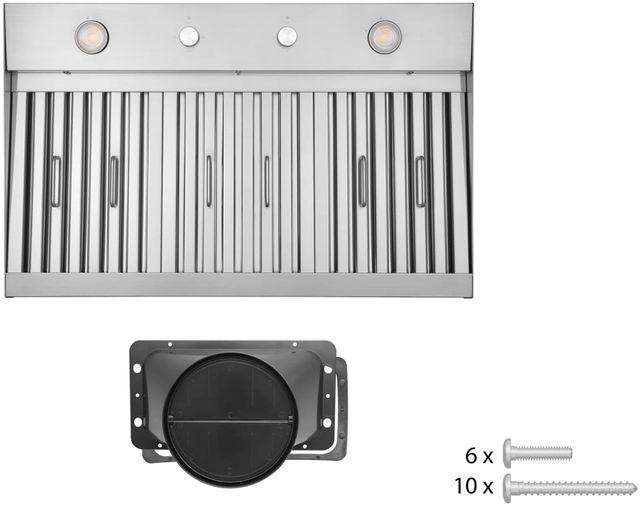 Hauslane 30" Stainless Steel Pro-Style Convertible Insert Range Hood-2