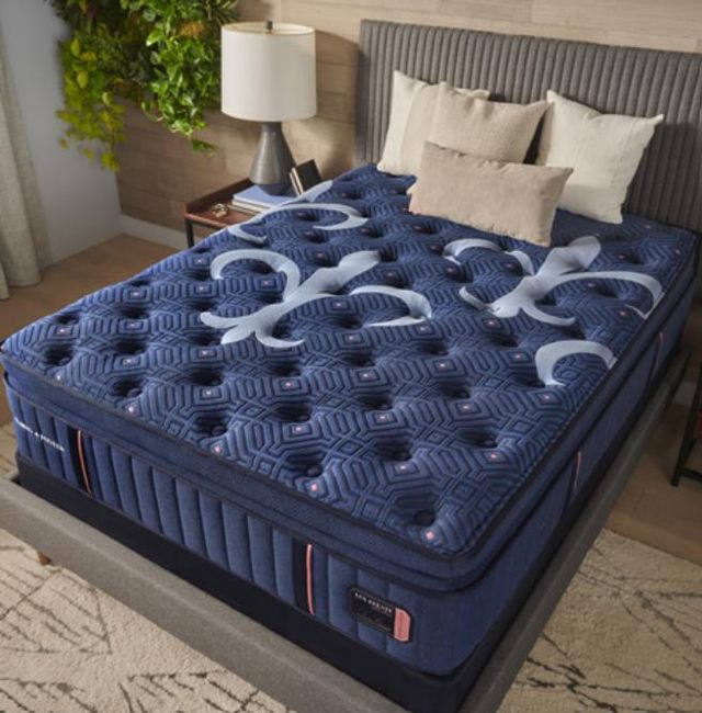 Stearns & Foster® Lux Estate Elite 16" Innerspring Medium Pillow Top Split California King Mattress, Includes 2 Pieces-1