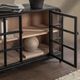 Classic Home Maison Loft Black 4-Door Cabinet-4