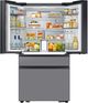 Samsung Bespoke 36" 22.5 Cu. Ft. Charcoal Glass and Stainless Steel Counter Depth French Door Refrigerator with AI Home & AI Vision Inside™-3