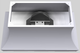 Vent-A-Hood® Designer Series 54" White Island Range Hood-3
