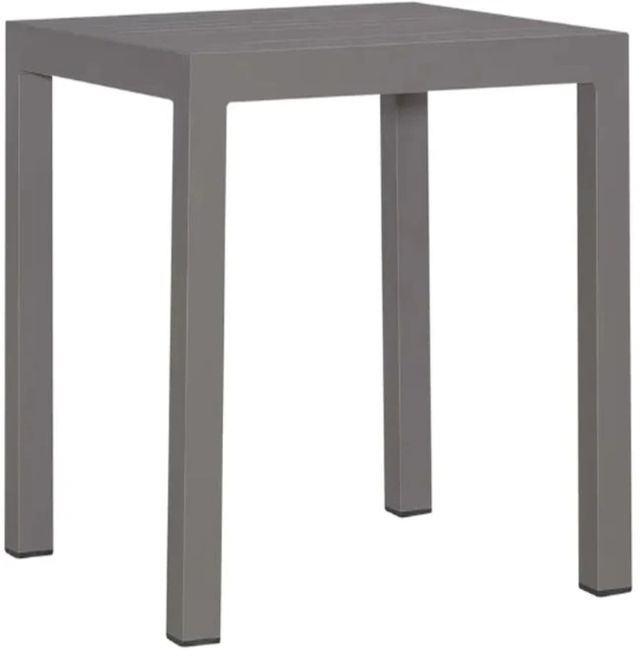 Liberty Furniture Plantation Key Granite Cast Aluminum Outdoor End Table-0