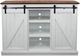 American Heartland Manufacturing Rustic Two Tone Brown/White Tall Quaint TV Stand-1