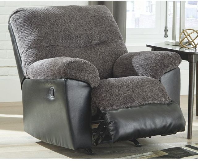 Signature Design by Ashley® Millingar Smoke Rocker Recliner-2