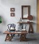 A & B Home Brown Wayne Mirror-4