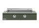 Caliber™ Rockwell Social 48" Olive Built-In Liquid Propane Outdoor Griddle with Polished Chrome Hardware-0