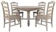 Jofran Inc. Slater Works Brown Dining Table-4