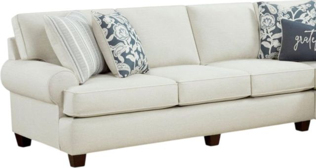 Fusion Furniture Awesome Oatmeal 2-Piece Right-Arm Facing Sectional-1