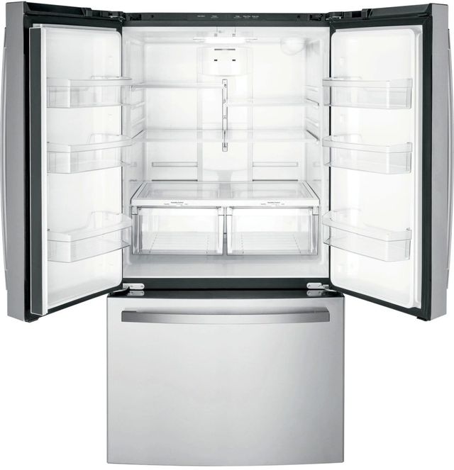 GE® 27.0 Cu. Ft. Fingerprint Resistant Stainless Steel French Door Refrigerator-1
