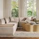 TOV Furniture Sylvie 4-Piece Cream Left-Arm Facing Sectional and Chaise-1
