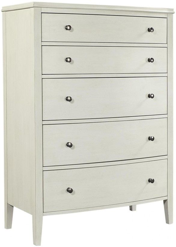 aspenhome® Charlotte Pebble White Chest-0