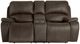 New Classic® Home Furnishings Brookings Brown Dual Power Reclinining Console Loveseat-3