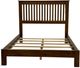 Boulder Creek Furniture Tuscan Brown Shaker Queen Panel Bed-4