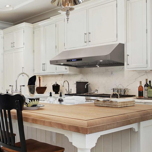 Brama 48" Stainless Steel Under Cabinet Range Hood-3