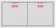Aspire By Hestan® AEAD Series 42" Reef Double Access Doors-0