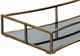 StyleCraft Anitique Brass Small Mirror Tray-1