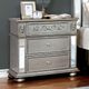 Furniture of America® Azha Silver Nightstand-1