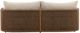 Dovetail Furniture Lucrecia Natural//Sand Olefin/Teak Outdoor Sofa-3