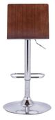 Armen Living Aubrey Cream/Chrome Adjustable Bar Stool-3