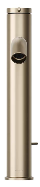 KOHLER® Components® Vibrant Brushed Bronze Tall Single-Handle Bathroom Sink Faucet-1