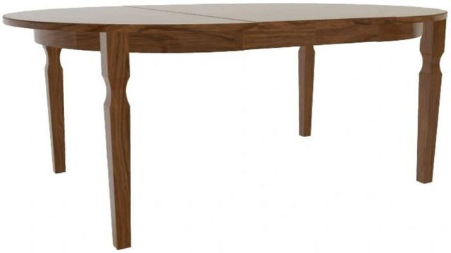 Mavin Customizable 54" x 54" Round Extendable Dining Table with 2 Leaves-0