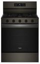Whirlpool® 30" Black Stainless Steel Freestanding Gas Range-0