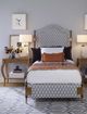 Century® Carrier and Company Case Gemma Twin Upholstered Bed-2