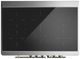 Ilve® Majestic III 40" Graphite Matte Pro Style Induction Range with Solid Door and Burnished Trim-2