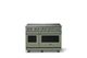 Viking® 5 Series 48" Eucalyptus Pro Style Induction Range with Polished Chrome Trim-0
