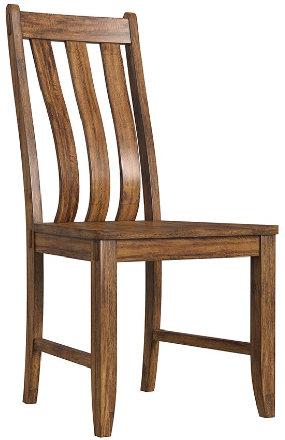A-America® Silverdale Russet Slatback Dining Chair-0