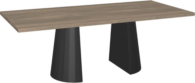 Amisco Customizable Gemma Solid Birch 84" Table Dining Table-0