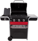 Char-Broil® GAS2COAL® Hybrid 3-Burner Black Freestanding Natural Gas and Charcoal Grill-5