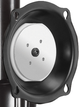 Chief® Medium Black Pivot Tilt Pole Mount-1