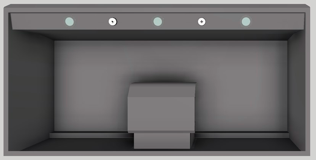Vent-A-Hood® 48" Gunsmoke Wall Hood-2