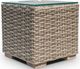 Enclover Jasmine Clear/Seagrass End Table-0