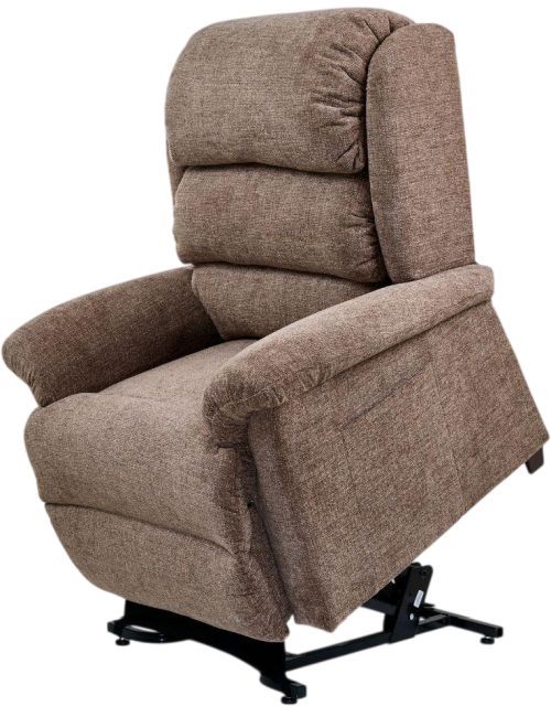 UltraComfort™ Polaris Maize Small Power Lift Recliner with 4 Motor Heat and Vibrating Massage-2