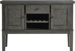 Signature Design by Ashley® Hallanden Antiqued Gray Dining Server