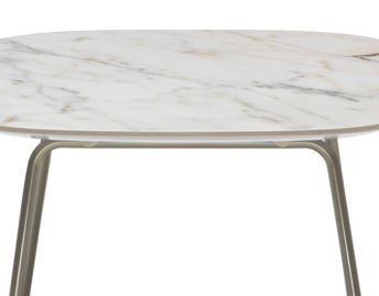 Natuzzi Editions Low Calacatta Gold Square Accent Table-1