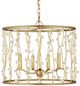 Currey & Company Clear/Gold Adagio Chandelier-3