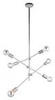 Zuo® Brixton Chrome Ceiling Lamp-0