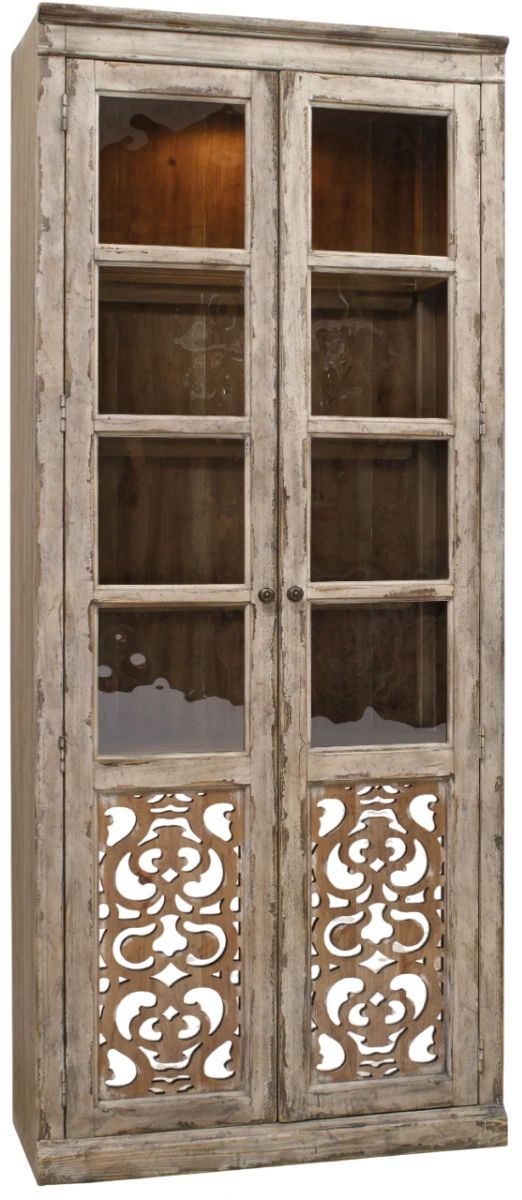 Hooker® Furniture Chatelet Caramel Froth/Paris Vintage Bunching Curio-0