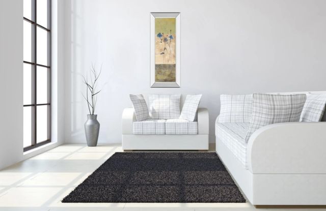 Classy Art Kimono II by Loretta Linza Mirror Framed Wall Art-3