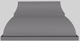 Vent-A-Hood® Designer Series 60" Gunsmoke Wall Mounted Range Hood-0