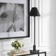 Uttermost® Pilot Satin Black Buffet Lamp-1