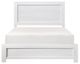 Mazin Furniture Corbin White Full Panel Bed-1
