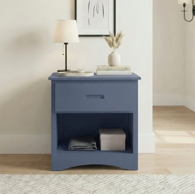 Homelegance® Nora Blue Nightstand-1