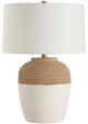 Uttermost® Bellaby Terracotta/White Table Lamp-0