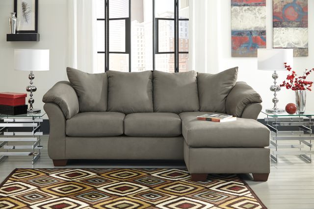 Signature Design by Ashley® Darcy Cobblestone Sofa Chaise-1