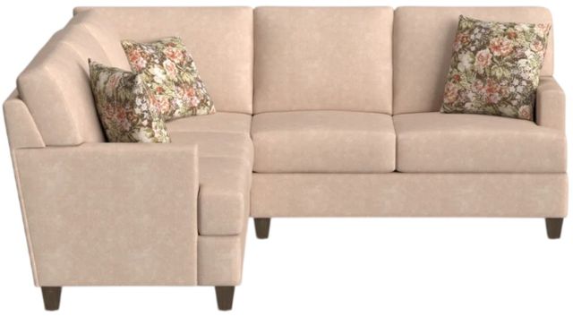 Flexsteel® Customizable Moxy 2-Piece Fabric Sectional with Custom Layout Options-3